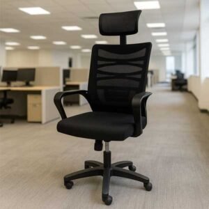 Cross High-Back Mesh Chair