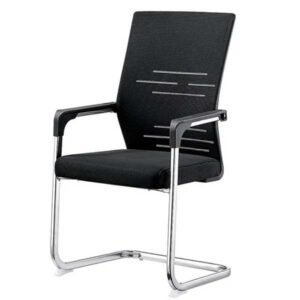 Alternative view of Linear Mesh Visitor Chair